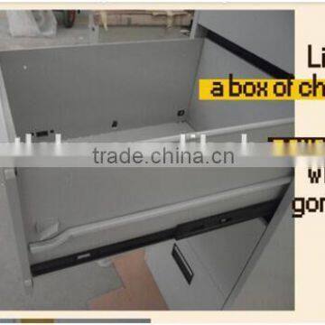 Commercial & Home Use Knock-down Office Steel 4 Drawer File Cabinet