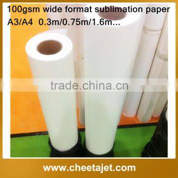 Cheap wholesale heat transfer paper heat transfer Dye sublimation paper