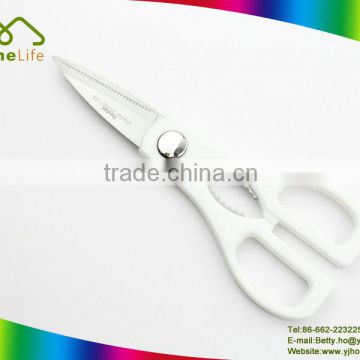 Promotional Stainless steel plastic handle kitchen cutting scissor