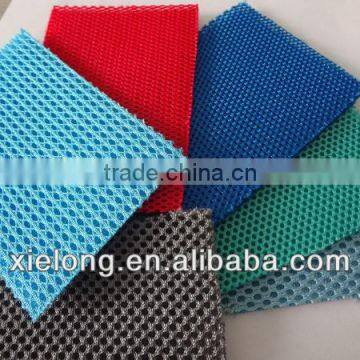 All White Honeycomb 3d Air Mesh Fabric for Sport Shoe photo-3