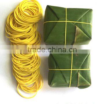 Natural rubber heat band for food machines - Custom made high quality low price food grade rubber band