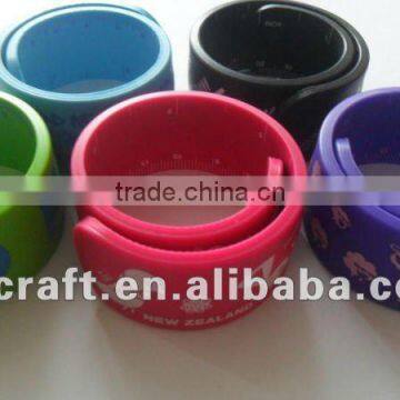 Hot selling full color priting slap bracelet for kids