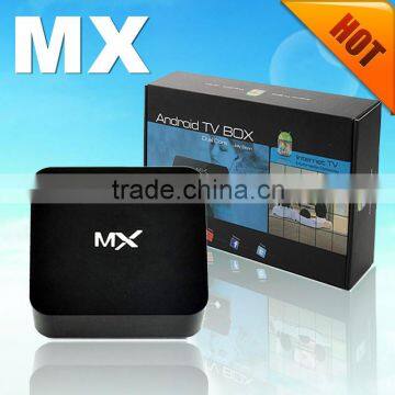 Amlogic 8726 Mx A9 4Cpu Full Hd Android Dvb-S2 Tv Box Wifi Xbmc Set Top Box