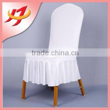 Cheap wholesale high quality pure round back lycra chair cover spandex made in china