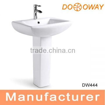 Ceramic Hot sales European Simple basin with pedestal DW444