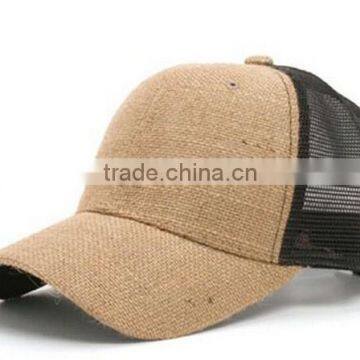 Sports Golf Custom Logo Mesh Blank Wholesale Custom Hemp Baseball Cap photo-3
