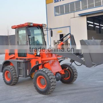 ZL-10 GEM-910 1ton full hydraulic mini wheel loader zero tail swing CE EUROIII