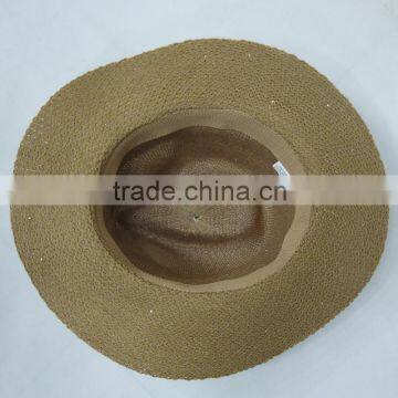 Lady Acrylic Hat With Pearls and Belt photo-6