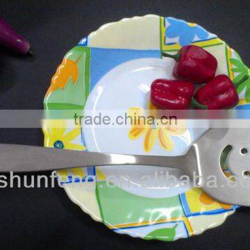 smile face NEW design stainless steel slotted turner