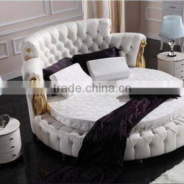 White round bed AMG-BR01