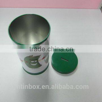 Round Shaped Coin Tin Box photo-2
