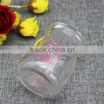 100ml Yogurt Glass Bottle With One Color Printing