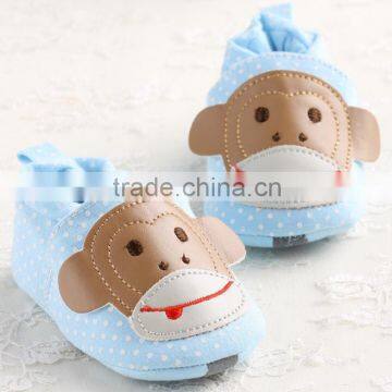 The Spring And Autumn Baby Shoes 0-1 Year Old Shoes Soft Sole Pure Cotton Casual Shoes