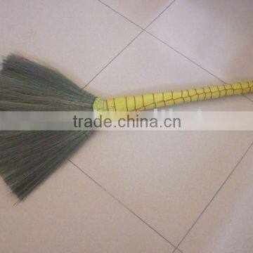 Green product grass broom/environment friendly grass broom/natural grass broom