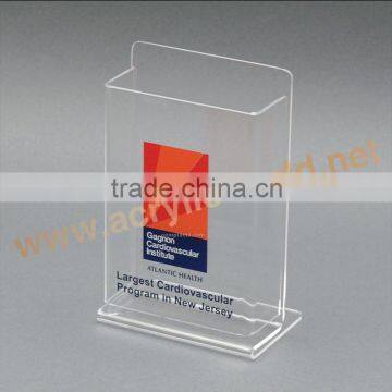 lucite acrylic brochure holder