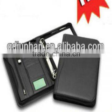 PadFolio Case with Notepad leather Holder,file folder with notepad