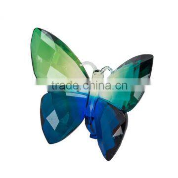 BLUE & GREEN ACRYLIC DECORATIVE BUTTERFLY