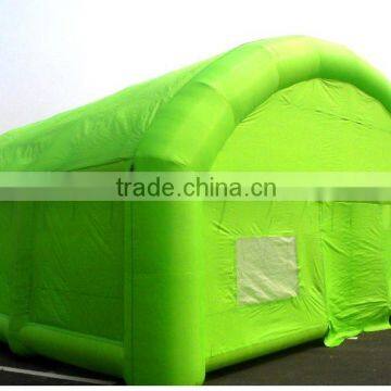 2016 green inflatable tent for sale/inflatable marquee tent