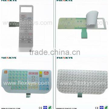 Poly Dome Membrane Switch With PET Transparent Display Window for Voltage Monitor photo-5