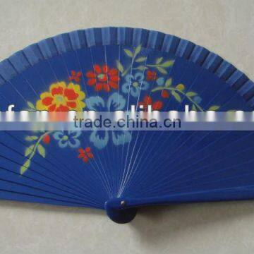 painted promotion wooden fan