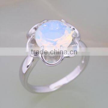 Guangzhou jewellery wholesale new brass opal rings