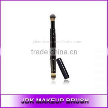 New Design Black Acrylic Handle Double Sided Smudge Brush Concealer Brush