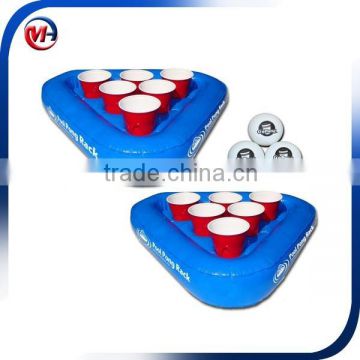 Inflatable Beer Pong Rack/Pool Pong Rack Floating /Beer Pong Set