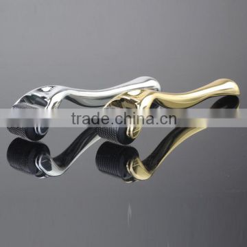 Gold plated 540 Dermaroller Titanium Microneedle Anti-Hair Removal Derma Roller