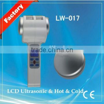 Deep cleaning LCD Ultrasonic Cold&Hot hammer lw-017