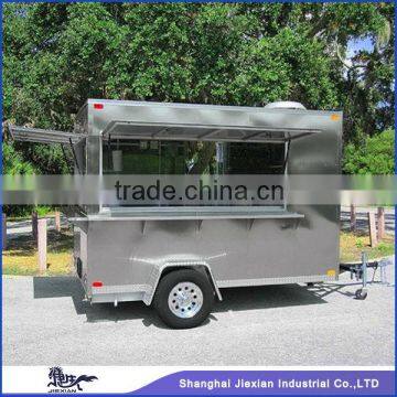 JX-FS300C Solid Outdoor Mobile camper trailer stainless steel kitchen for sale