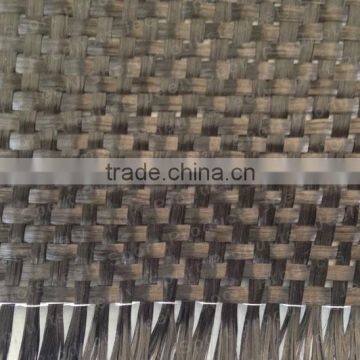 12K 800DTex 400g/m2 Plain Weave Fabric Carbon Fiber Yarn Woven Cloth 1m Wide photo-4