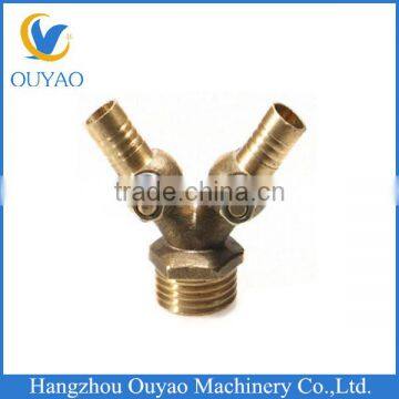 F1/2'' hose fitting, brass valve , male connection,dual forks switch