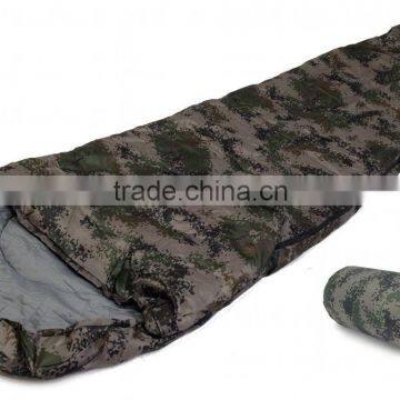 SLEEPING BAG MUMMY 8inch Foot CAMOUFLAGE Army Cammo 20 Degrees Case