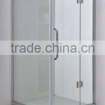 frameless tempered glass stainless steel square/rectangle opening shower enclosure/shower room s008