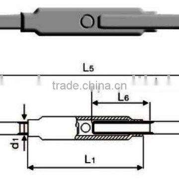 Stainless steel closed body turnbuckles stub+stub(Marine hardware)