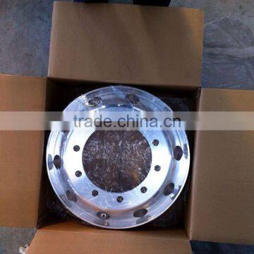 Aluminum Truck Wheel Rim 22.5 x 11.75 /forged Polish Aluminum Truck Wheels 22.5 Alloy Wheel for Truck photo-3