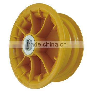 Standard Wheelbarrow Steel Zinc and Plastic Rim 4.00-8 photo-6