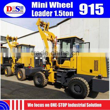 Hot Sale Wheel Loader in Europe 1500kg With CE - Chinese Wheel Loader ZLY915 Mini Front Loader photo-2