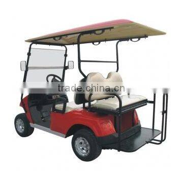 sport golf 2 seater small golf cart,EG2028ksz,electric golf passenger mover, with rear foldable seat,