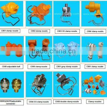 BT25 Head Adjustable Ball Clip Clamp Nozzle photo-4