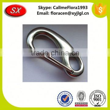 Manufacture High Strength Custom Carabiner Hook with eyelet of Various Material (China Manufacture / High Quality)