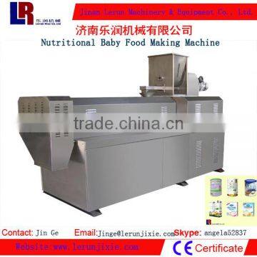 Twin Screw Extruder Baby Food Making Machine