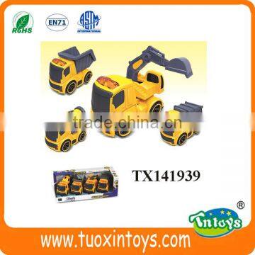 Plastic Friction Fire Engine Vehicle Toy Aerial Ladder Truck Cute Design for Kids photo-6