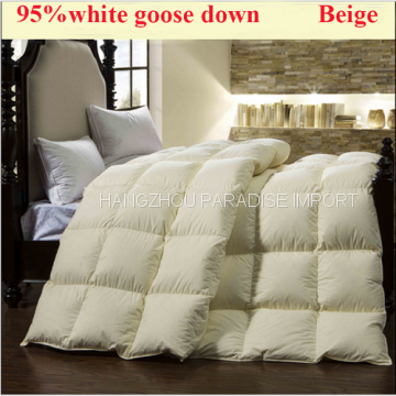 Dubai Hotel Plain Oversized Hypoallergenic Goose Down Duvet/Comforter