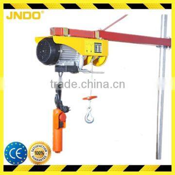 400kg fixed type mini electric hoist with pure brass motor