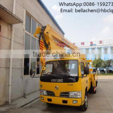 For Road Light Maintenance Aerial Working Truck 11m High Lifting Platform Truck