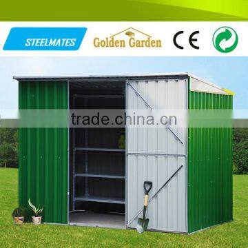8*8ft Pent Roof Wholesale Cheap Metal Garden Shed photo-3