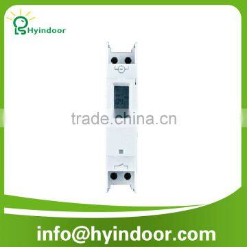 RoHS CE Certificate Din Rail Mounting Digital Compact Timer