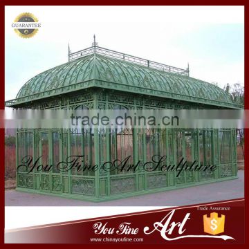 Outdoor Large Green Iron Gazebo Garden Iron Gazebo