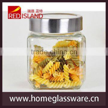 glass seasoning jar with lid ,glass spice bottle